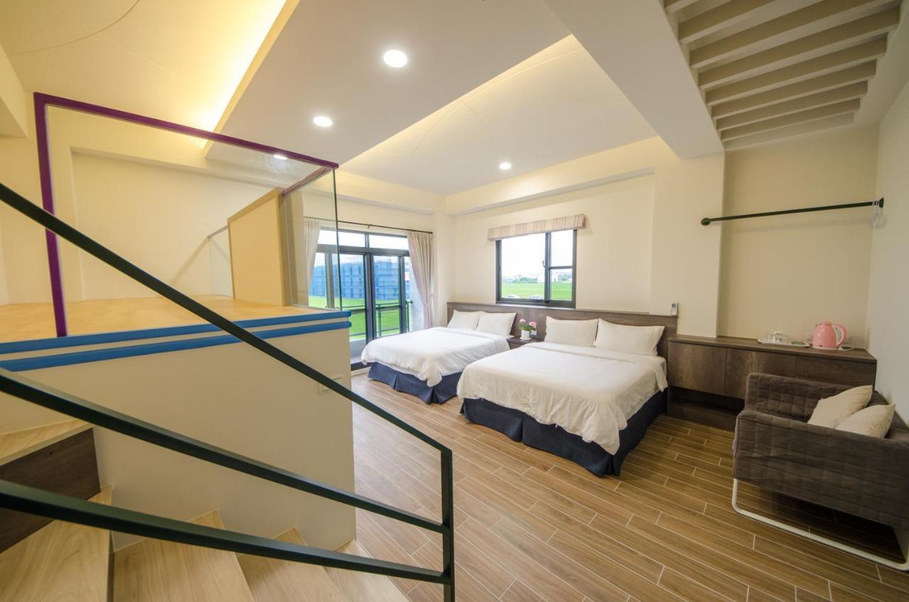 渡小夜電梯民宿 Yilannight B&B Wujie Extérieur photo