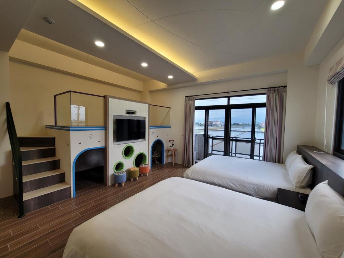 渡小夜電梯民宿 Yilannight B&B Wujie Extérieur photo
